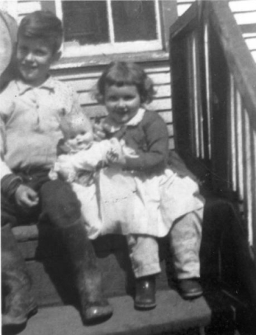 468: Rudy and Sandra Kerrivan. (circa 1960) [courtesy of Sadie (Norman) Kerrivan]  - Children of Leo Kerrivan &amp;amp; Sarah Norman